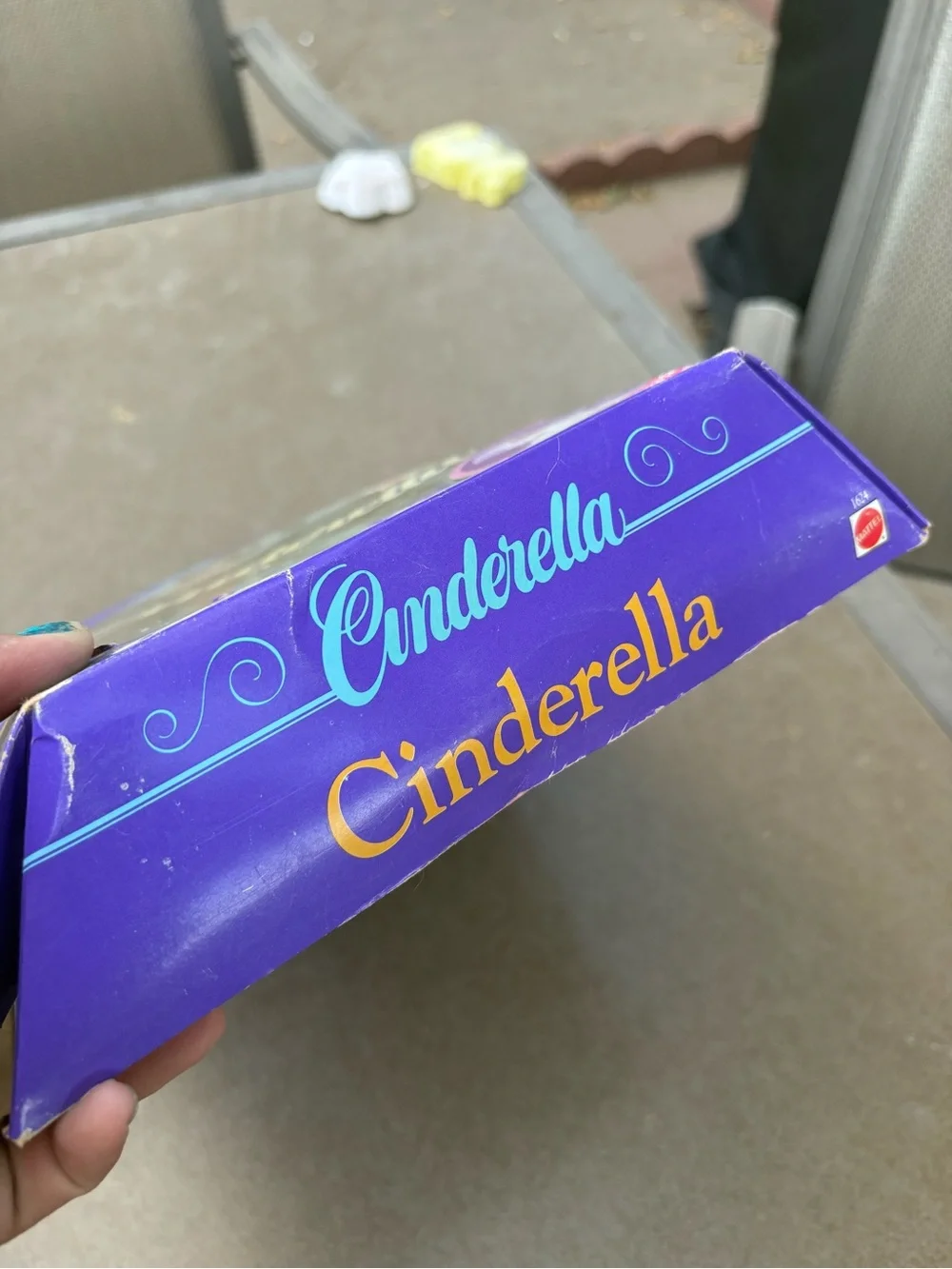 Vtg Mattel Disney Classics Cinderella Barbie Doll 1991 New In Box